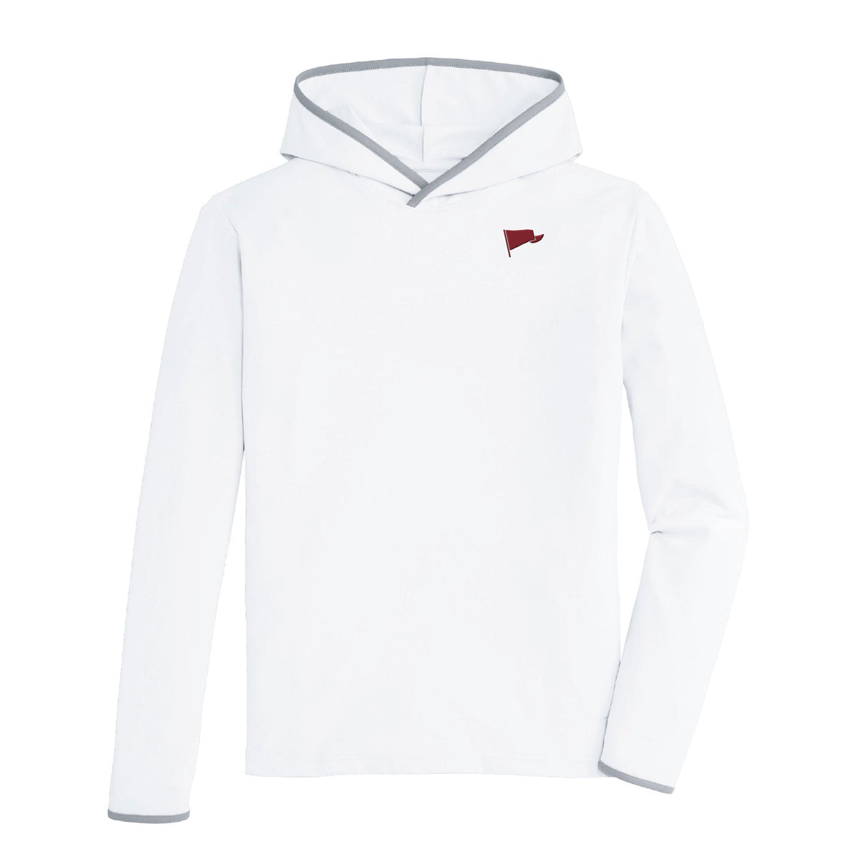 Yea! Alabama Pennant Brendon Performance Hoodie - White