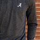 Logo FlowKnit Hoodie Mens in Charcoal