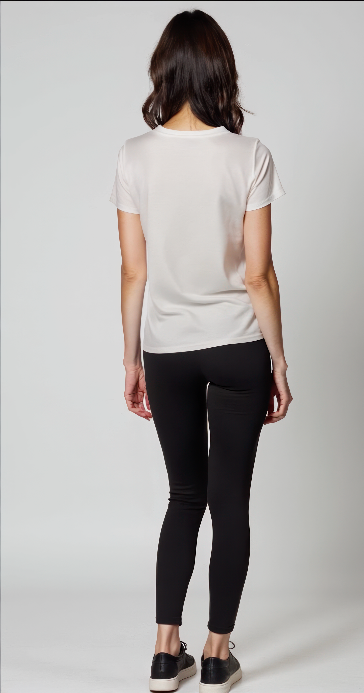 Logo Butter Soft Classic Boxy Tee in White