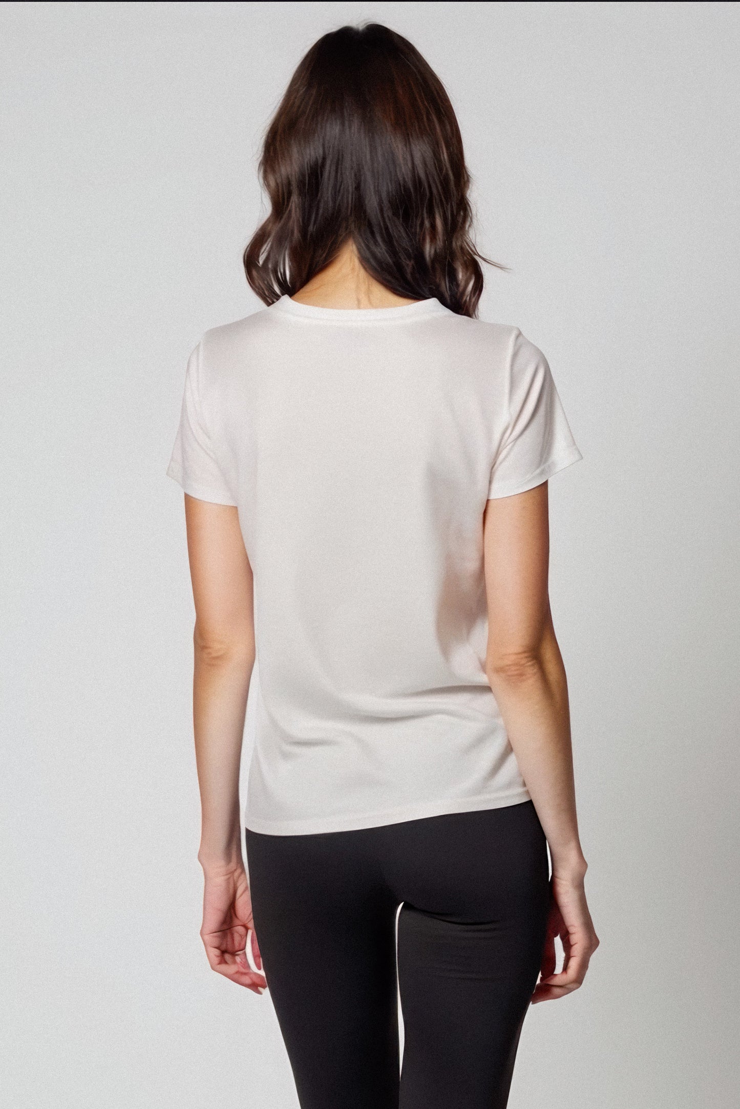 Logo Butter Soft Classic Boxy Tee in White