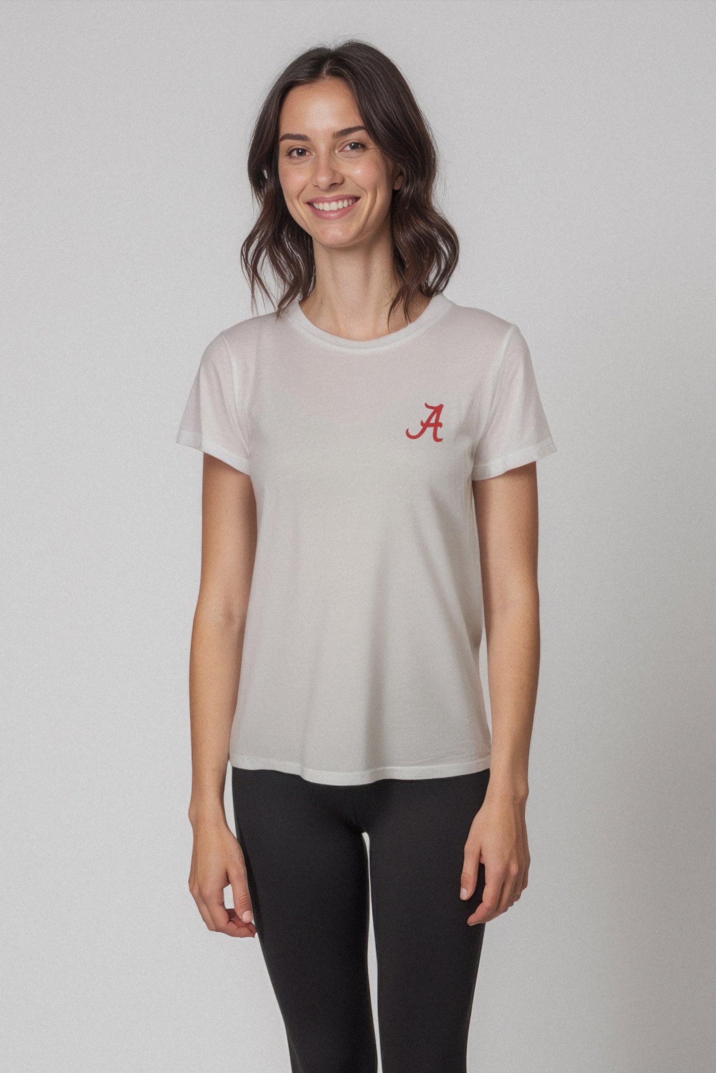 Logo Butter Soft Classic Boxy Tee in White