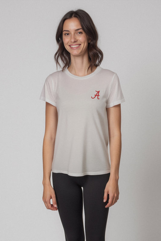 Logo Butter Soft Classic Boxy Tee in White