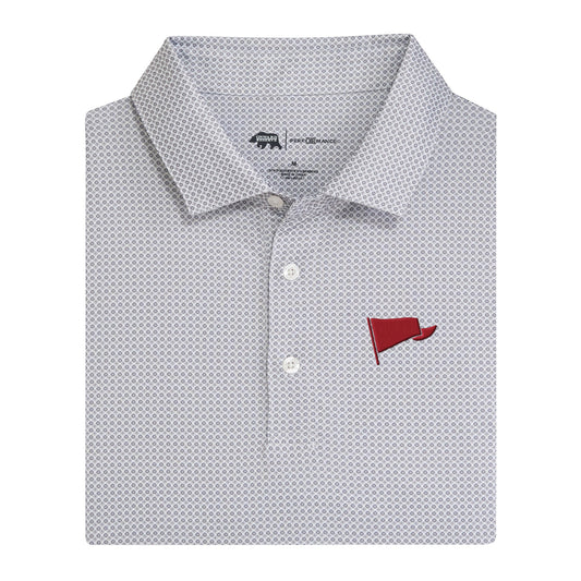 Yea! Alabama Pennant League Printed Performance Polo - Nine Iron