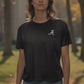 Logo Butter Soft Classic Boxy Tee in Black