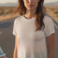 Mini Logo Butter Soft Soft Classic Boxy Tee in White