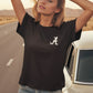 Logo Butter Soft Classic Boxy Tee in Black