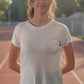 Mini Logo Butter Soft Soft Classic Boxy Tee in White