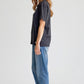 Mini Logo Butter Soft Classic Boxy Tee in Black