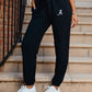 Logo Softest Fleece Jogger in Black