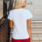 Logo Butter Soft Crew in White