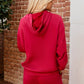 Logo Softest Fleece Hoodie in Crimson