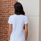 Mini Logo Butter Soft Crew in White