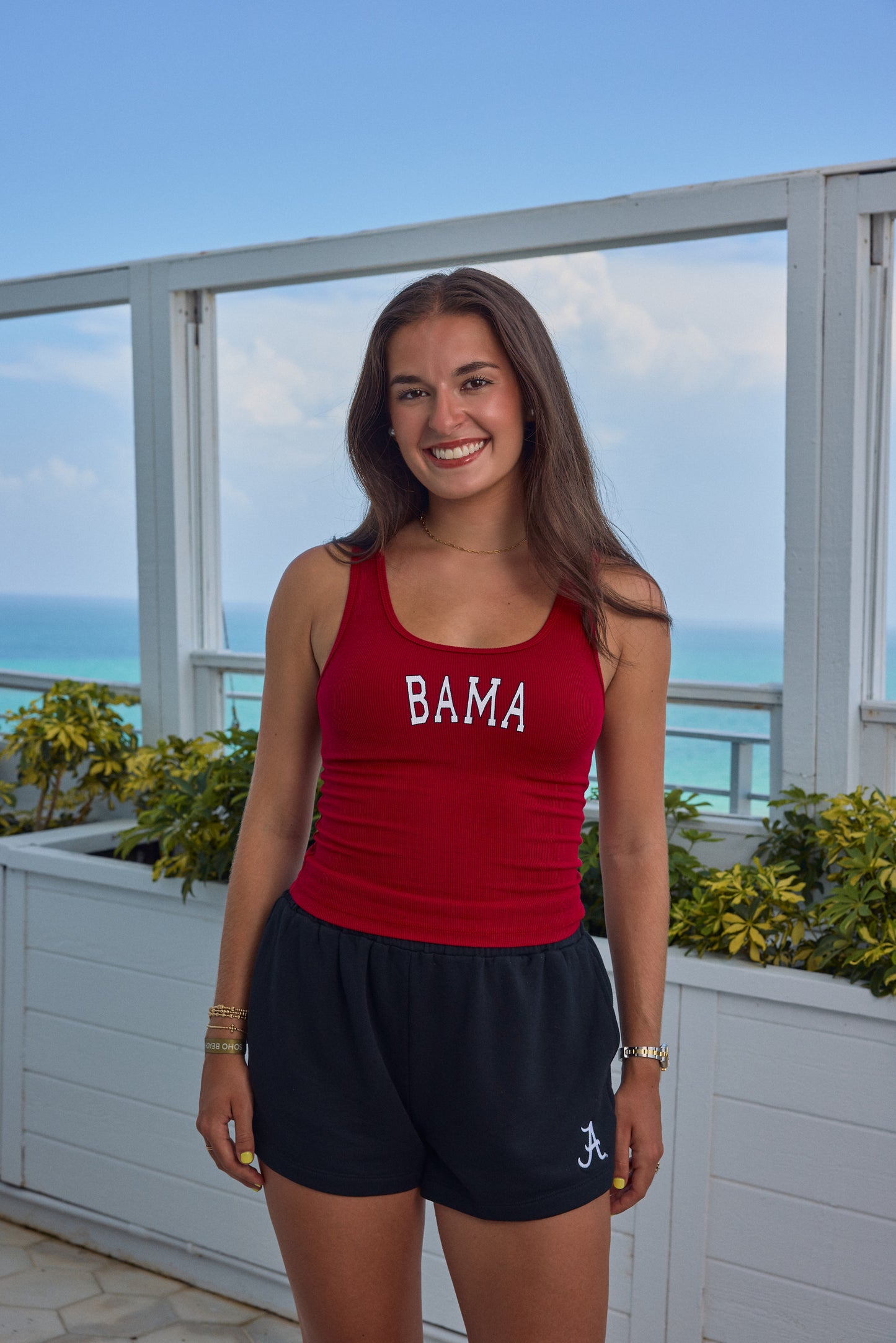 Logo Softest Fleece Short in Black