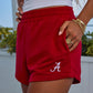Logo Softest Fleece Short in Crimson